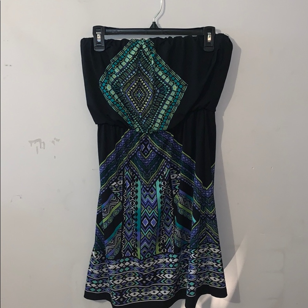 Tube top dress